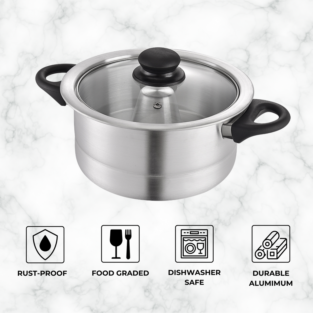 Double Boiler Flan Maker