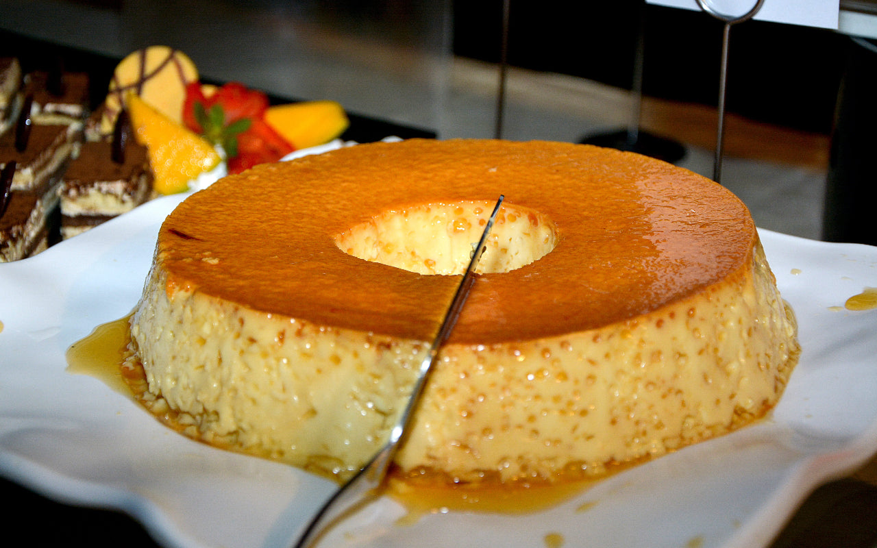 Double Boiler Flan Maker